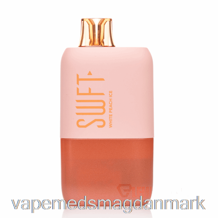 Vape Uden Nikotin Swft Icon 7500 Smart Display Engangs Hvid Ferskenis